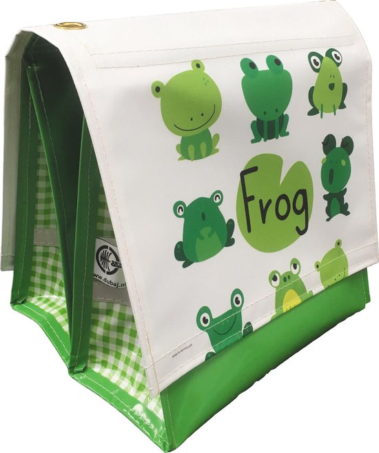 Dubbele kinderfietstas FROG S van New Looxs