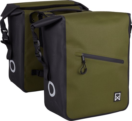 Dubbele tas Combi Waterdicht Groen van Willex