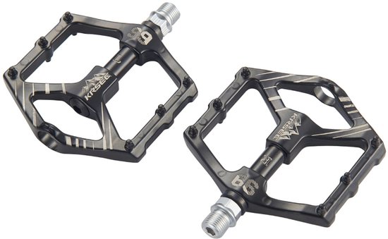 Dubbelzijdige SPD Fietspedalen Met Klikplaatjes - Compatibel Met Shimano SPD - 3 Afgedichte Lagers Voor Soepele Rit - Lichtgewicht Voor MTB, Racefiets En Trekking - Antislip Platform
