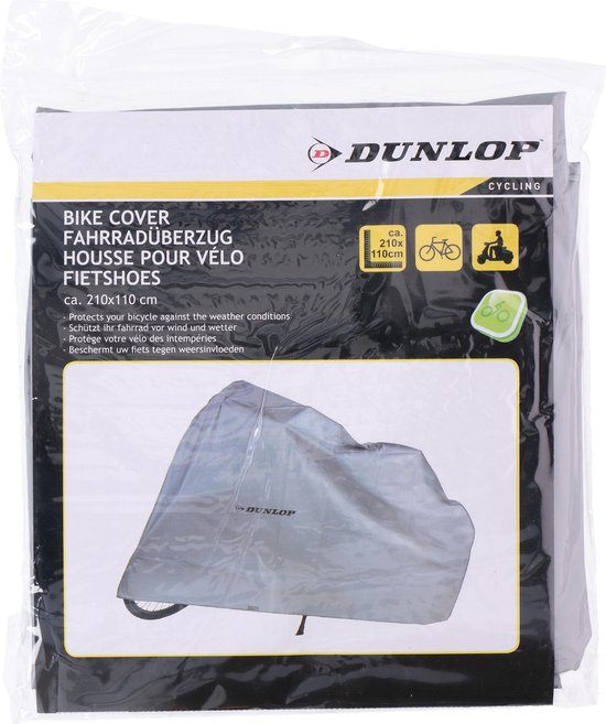 Dunlop Fietsbeschermhoes tbv Fiets PEVA - 210 x 110cm van Dunlop