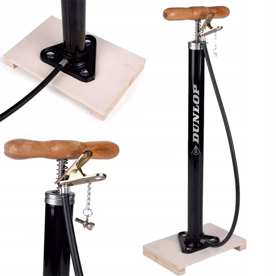 Dunlop Retro Fiets Pomp - Hoge Kwaliteit Hoge Druk