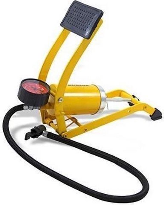 Dunlop universele voetpomp met manometer van Dunlop