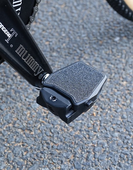 Duo-verpakking — Converters voor racefiets-klikpedalen naar vlakke pedalen | Geschikt voor Shimano SPD | Universele pedaaladapters van Merkloos