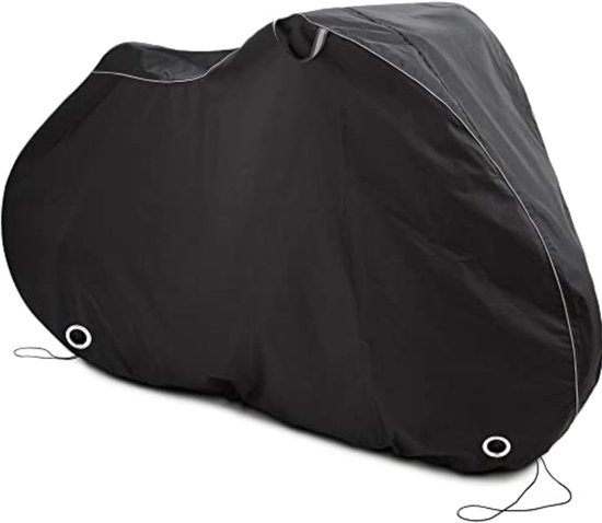 DYNA® Fietstent - Schuurtent - Opbergtent - Bijzettent- Zwart- 117cm x 209cm x 112cm; 1.3 kg van Merkloos