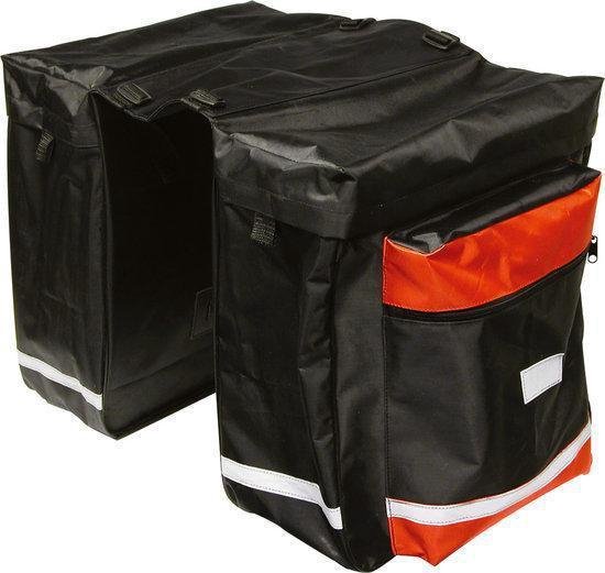 Dyto Dubbele Fietstas - Zwart van Dyto