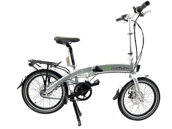 E-4motion Nautica Vouwfiets - elektrisch 20 inch - sportieve middenmotor van Merkloos