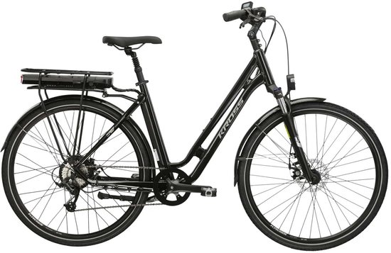 E-bike 28'' Kross Sentio Hybrid 1.0 - model 2025 - zwart glans - Medium (20'')