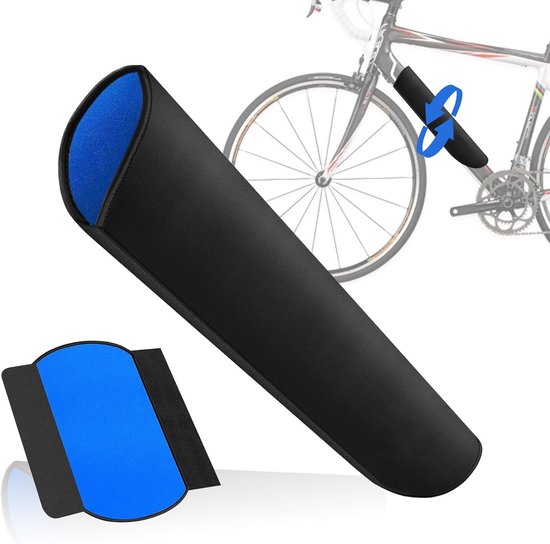 E-bike Accu Beschermhoes - 54*38cm - Integrated Battery Cover - Accuafdekking - Accuhoes Electrische Fiets Of E-Bike - Universeel - Accuhoes - Fietsaccu Beschermhoes - 1 stuk - blauw/zwart van Merkloos