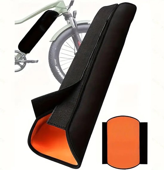 E-Bike Accu Beschermhoes, Fietsaccu Beschermhoes, E-Bike Accu Beschermingsaccessoires, Beschermt Tegen Vuil En Krassen, Voor Fietsendragers 28-34cm van Velmia