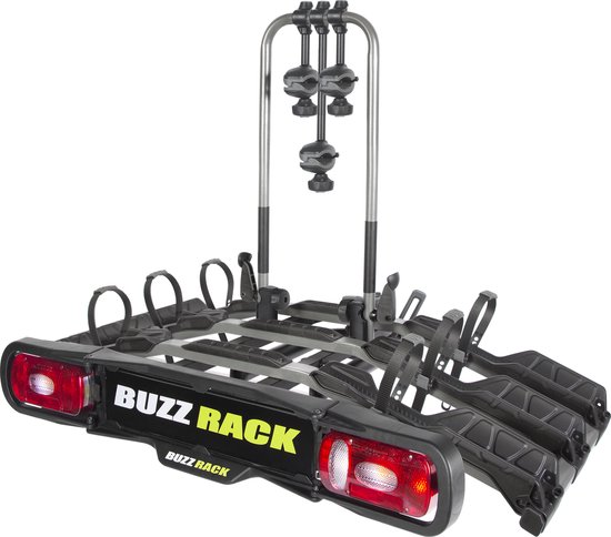 E-HORNET 3, platform voor 3 elektrische fietsen GROTE LICHTEN 13PINS van Pro-User