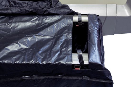 EAGLE II fietsdragerhoes van DS COVERS - Outdoor - Waterdicht - UV bescherming - 420D Oxford - Incl. Opbergzak - geschikt voor 2 fietsen - beschermt de fiets(en) achterop de caravan en camper van Eagle