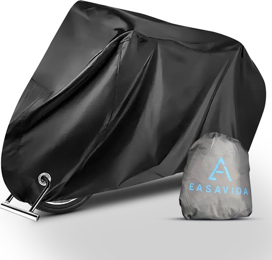 Easavida Fietshoes voor 1/2 fietsen - Fietsbeschermhoes - Waterdicht - 200 x 85 x 110 cm - Inclusief Opbergtas van Easavida