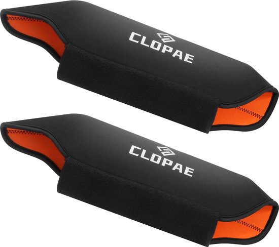 Ebike Accubeschermhoes voor Bosch Powerpack, set van 2 neopreen fietsaccu, bescherming tegen kou en vuil, waterdichte batterijbescherming, e-bike-accessoires voor koud weer van Velmia