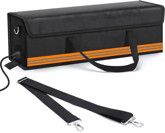 Ebike Accutas 43 * 15 * 15cm waterdicht (M) 8 lagen vuurvaste accutas tot 1400°C, - Accutas Ebike - Accu Tas - Accutas Ebike Brandveilig - Accu Hoes van Accutas