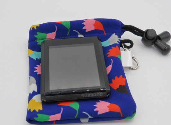 Ebike hoesje display Bosch kiox 500/ Intuvia 100/Shimano sc-en610 Bloem softshell DLX van Vel Mio