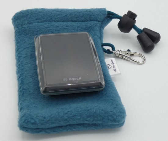 Ebike hoesje display Bosch kiox 500/ Intuvia 100/Shimano sc-en610 Turquoise DLX van Basil