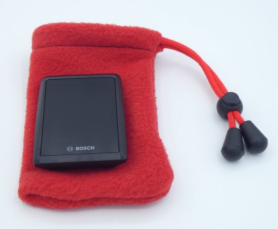 Ebike hoesje display Bosch kiox 500 Rood DLX van DLX