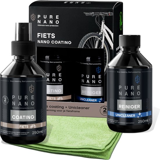 Een Nieuwe Dimensie in Fietsverzorging - Pure Nano Fietslak Coating voor een altijd schone Look! 250 ml van Croonol