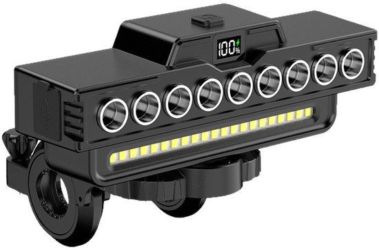Een waterdichte fietskoplamp, superheldere LED-fietslamp, USB-oplaadbaar, Geschikt voor racefietsen en mountainbikes Geschikt voor mannen en vrouwen, eenvoudig te installeren.