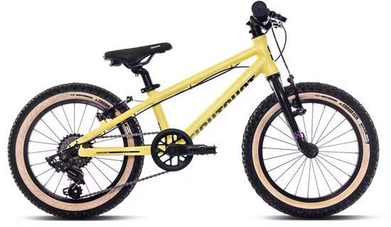 Eightshot X-Coady - 16 inch - Kinderfiets - Kinder Mountainbike - 7 versnellingen - Geel van Merkloos