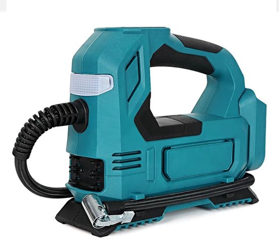 electrische bandenpomp voor Makita 18 V LXT accu. van Merkloos