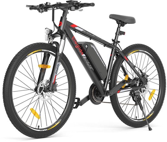 Eleglide Mopride 2 Elektrische Fiets 2026 Nieuwe Upgrade - 648Wh Accu (150km) - 250W motor - 55Nm Koppel - Hydraulische Schijfremmen - Shimano 21 Versnellingen - Voorvering met Lockout (100mm) - 27.5" x 2.35" Banden - StVZO-Verlichting - LCD Display van Merkloos