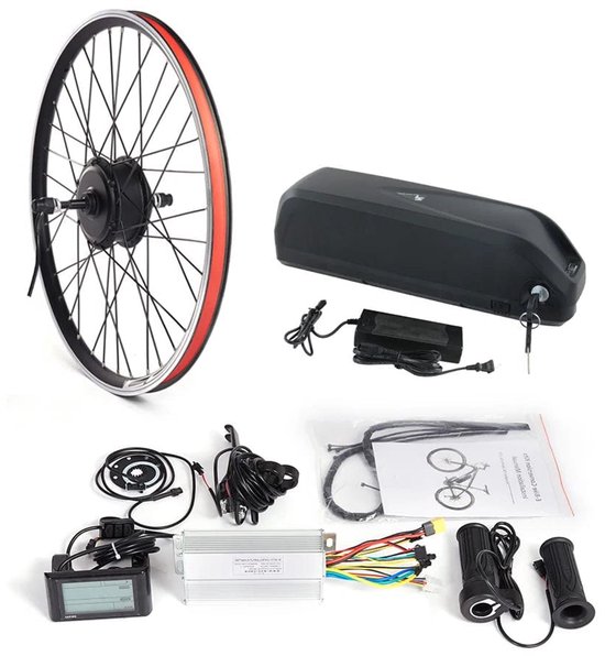 Elektrische Fiets Ombouwset – E-bike Conversiekit – Elektrische Fiets Kit – Ebike Omzetset – Fiets Conversiekit – 36V 250W Motor – 36V 15AH Accu – Eenvoudige Installatie
