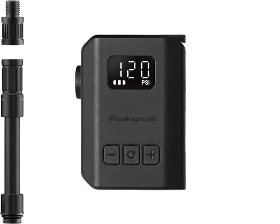 Elektrische Fietspomp - Draadloos met 120 PSI en Digitaal Display