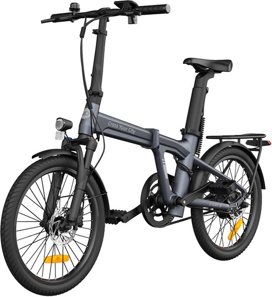 Elektrische vouwfiets -Air 20 Pro 2026 - Bafang motor - Automatische interne versnellingsnaaf - 50N.m koppel - Carbon-riem -Samsung accu