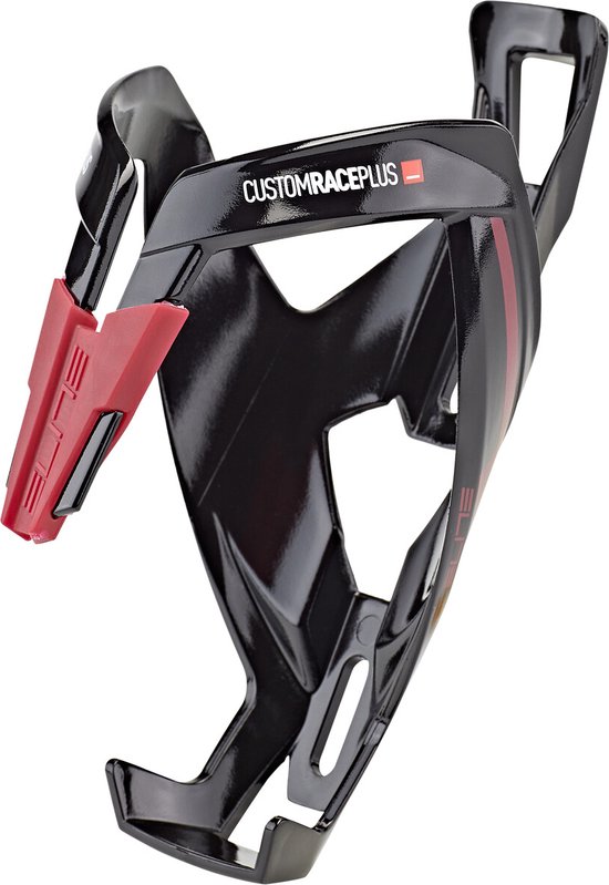 Elite Bidonhouder Custom Race Plus 18,4 Cm Frp Bordeaux van Elite
