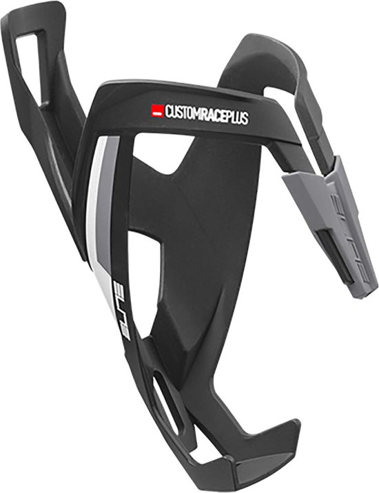 Elite Bidonhouder Custom Race Plus (2020) - MatZwartWit - L van Elite