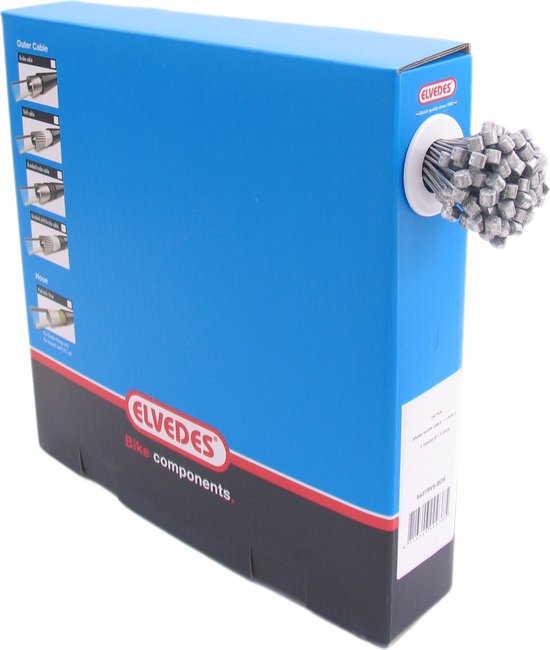 Elvedes Binnenremkabel Achter 6427 Tonnippel 2250 Mm Zilver van Elvedes