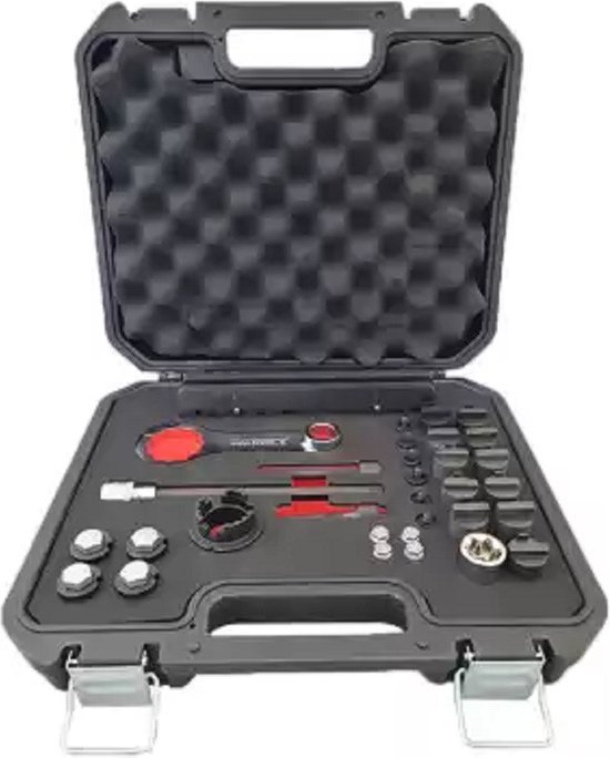 Engine Timing Tool Kit – Audi 2.9L & 3.0L-weber Tools-Speciaal gereedschap om de nokkenassen te vergrendelen voor de nieuwste generatie Audi 2.9 & 3.0L V6 TFSI benzinemotoren (EA839). van Weber Tools