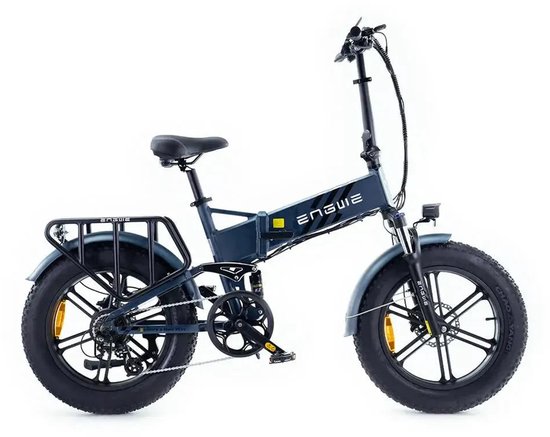 ENGWE Engine Pro 2.0 - Elektrische Vouwfiets - 20 inch - 250W motor - Actieradius tot 120 km - 8 versnellingen - Hydraulische schijfremmen - Blauw