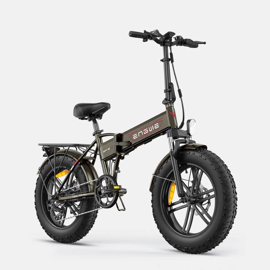 ENGWE EP-2 BOOST E-Bike - 20 inch - 120km actieradius - 250W motor - bruin
