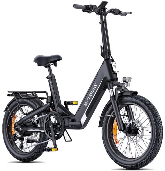 ENGWE L20 3.0 Boost E-Bike -20 inch - 85km actieradius - 250W motor - zwart van ENGWE