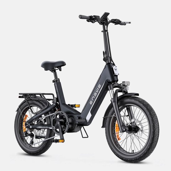 ENGWE L20 3.0 PRO E-Bike -20 inch - 96km actieradius - 250W motor - zwart