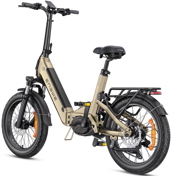 ENGWE L20 3.0 Pro Elektrische Fiets – 160 km Actieradius – 48V 15Ah Verwijderbare Batterij – 8A Snelladen (2u) – 100 Nm Koppel – Compacte Full Suspension – App Connect – Shimano 7 Versnellingen – Hydraulische Schijfremmen