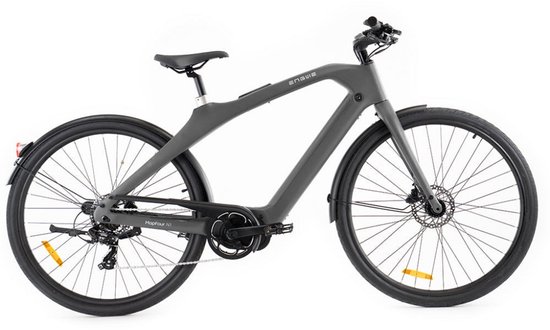 ENGWE MapFour N1 Pro Elektrische Fiets – E-bike – Hoge Instap – 28 Inch - 250W Motor - 100 km Actieradius - Hydraulische Schijfremmen - Grijs van Merkloos