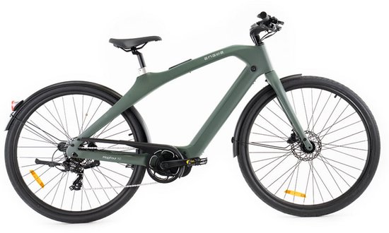ENGWE MapFour N1 Pro Elektrische Fiets – E-bike – Hoge Instap – 28 Inch - 250W Motor - 100 km Actieradius - Hydraulische Schijfremmen - Groen van Merkloos