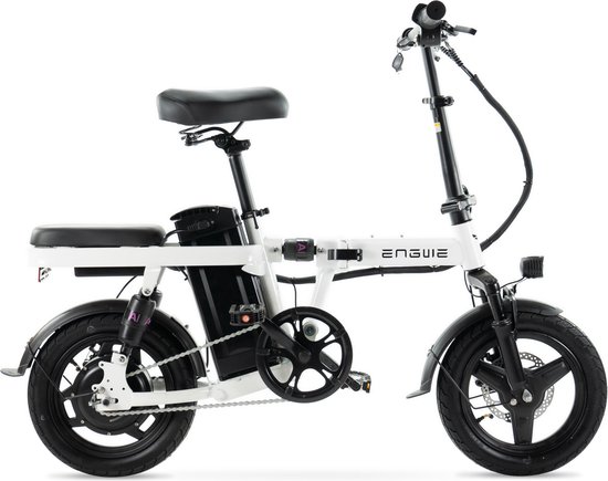ENGWE T14 - Vouwfiets - Wit - 250W - Elektrische Vouwfiets van ENGWE