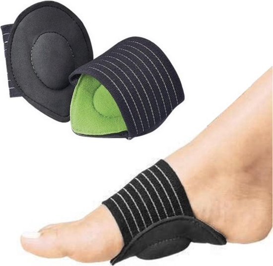 Enkelbandage 2x - Orthopedische inlegzool - Middenvoet Kussen Steun - sport bandage - middenvoetsbeen - Voetzool - Voetondersteuning van Enkel