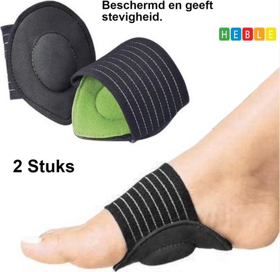 *** Enkelbandage 2x Sport Bandage - Middenvoetsbeen - voetbal - band - Beschermer - enkel - banden - bal voet - van Heble® *** van Heble®