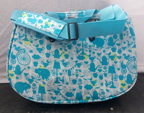 Enkele fietstas voor kinderen afneembaar Blauw - model Ise van Enkel