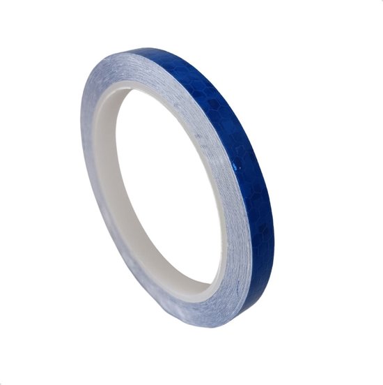 Entergoods® Reflecterende Tape - Blauw - 8 meter x 1cm - Reflecterende Stickers - Fiets Versiering - Reflectoren Fiets - Veiligheid – Verkeer van Entergoods