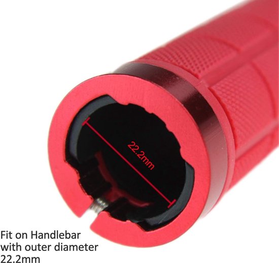 Ergonomische Zachte Rubber Fietshandvaten voor MTB, Antislip Grip, Comfortabel en Duurzaam