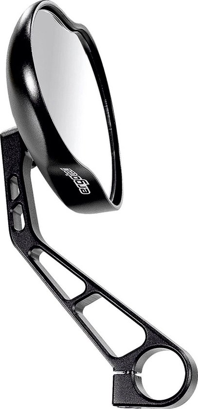 Ergotec Spiegel M-99 Extra Groot Links/rechts Kunststof Zwart van Ergotec