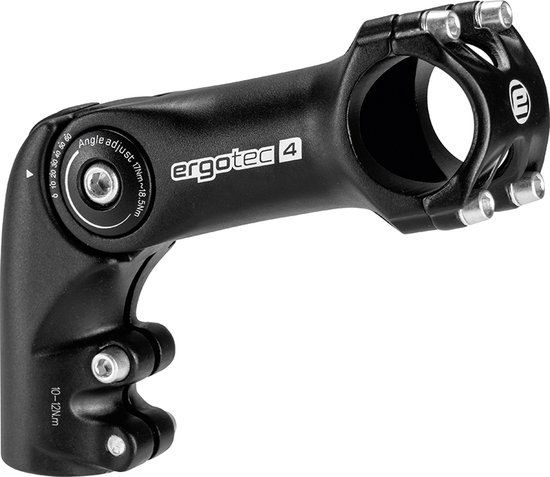 Ergotec Stuurpen Voorbouw Verstelbaar Octopus 2 28,6/110/31,8mm Zwart van Ergotec