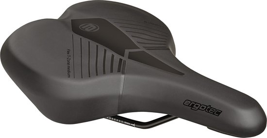 Ergotec Zadel Comfort Plus Zwart van Ergotec