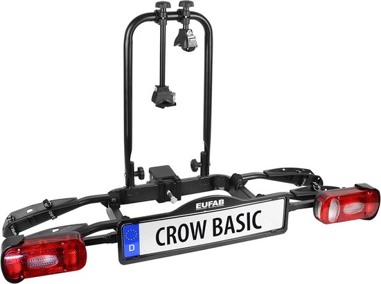 Eufab Crow Basic Fietsendrager voor Trailer Koppeling van Merkloos